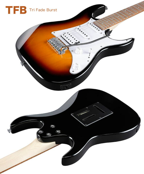 楽天市場】GIO Ibanez ジオアイバニーズ エレキギター GRX40 (ソフト 