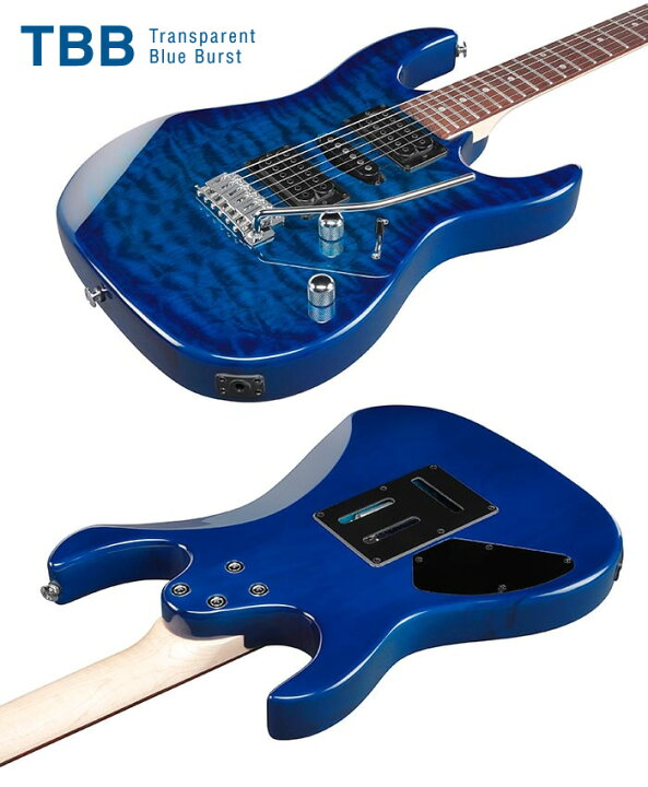 楽天市場】GIO Ibanez ジオアイバニーズ エレキギター GRX70QA 小型  