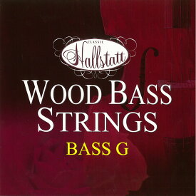 ウッドベース弦 Hallstat HWB-I [ 1弦(G) ] (.051inch/1.30mm) 【 ハルシュタット コントラバス HWB1 】【5と0のつく日は当店ポイント5倍！】【ゆうパケット対応】