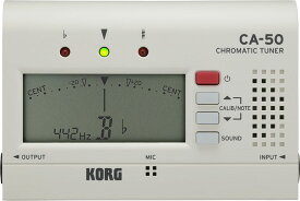 【5と0のつく日はP5倍 + エントリーでさらにP4倍】KORG クロマチック・チューナー CA-50【コルグ CA50 CA40 CA2 】【ゆうパケット対応】