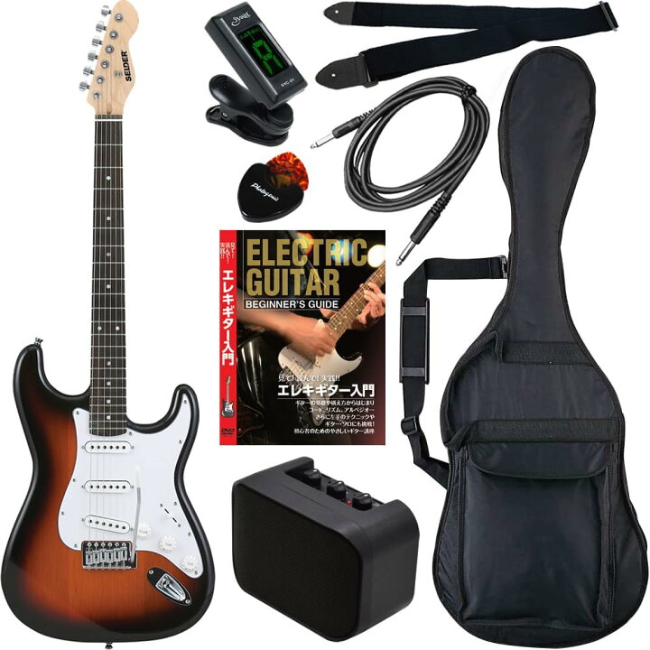 楽天市場】エレキギター SELDER ST-16 リミテッドセット【エレキギター 