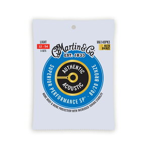 Martin AR[XeBbNM^[ 3ZbgpbN MA-140PK3 Authentic Acoustic SP 80/20 uY [ Light .012/.016/.025/.032/.042/.054 ] y }[` ARM MA140PK3 zy50̂͓X|Cg5{Iz