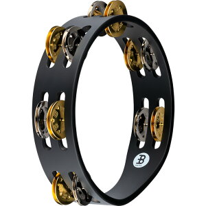 MEINL Percussion �^���o���� �R���p�N�g�E�b�h�E�V���[�Y Nickel Plated Steel/Solid Brass Jingles 2rows CTA2M-BK �y �}�C�l�� �p�[�J�b�V���� 8�C���`(��20cm) �z�y5��0�̂����͓��X�|�C���g5�{�I�z