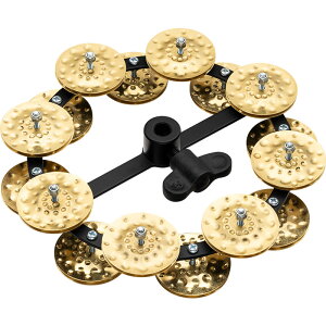 MEINL Percussion �n�C�n�b�g�^���o���� Headliner �V���[�Y Hammered Brass 2row HTHH2B-BK �y �}�C�l�� �p�[�J�b�V���� Hihat Tambourine �z�y5��0�̂����͓��X�|�C���g5�{�I�z