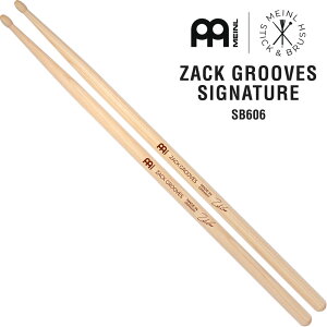 MEINL Stick & Brush �h�����X�e�B�b�N ZACK GROOVES SIGNATURE �A�����J���q�b�R���[ SB606 �y �}�C�l�� Oval�`�b�v �U�b�N�E�O���[���X �V�O�l�`���[ �z�y5��0�̂����͓��X�|�C���g5�{�I�z