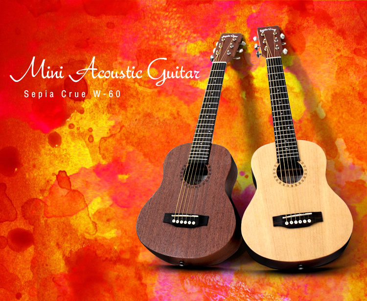 2021春の新作ミニギター Sepia Crue W-60 16点初心者セット 楽器玩具