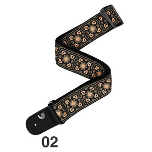 D'Addario �M�^�[�E�x�[�X�X�g���b�v Eco Comfort Guitar Straps Jacquard Models 50RW [ 50RW00 / 50RW01 / 50RW02 / 50RW03 / 50RW04 / 50RW05 / 50RW06 ] �y �_�_���I E-Dye �z�y5��0�̂����̓G���g���[���Ń|�C���g4�{�z�y��