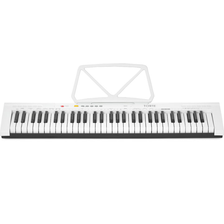 楽天市場】キーボード ピアノ スリム設計 超軽量 61鍵盤 TORTE TSDK-61 