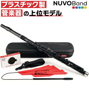 NUVO Band �v���X�`�b�N�� C�� �t���[�g FLUTE NB300FBK �y NUVOBand �k�[�{ �k�[���H �o���h �G���W�j�A�����O�|���}�[ �v���X�`�b�N �h�� �Ǌy�� �z�y5��0�̂����͓��X�|�C���g5�{�I�z