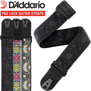 D'Addario M^[Ex[XXgbv PAD LOCK GUITAR STRAPS y __I pbhbNXgbv 50TB01-RL/50TC00/50TC01 zy50̂̓Gg[Ń|Cg4{zy䂤pPbgΉz