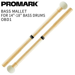 PROMARK �o�X�h�����}���b�g Optima Series OBD1 For 14"-18" bass drums�y�v���}�[�N Marching Bass Mallet �p�[�J�b�V���� �Ŋy�� �o�` �z�y5��0�̂����̓G���g���[���Ń|�C���g4�{�z��