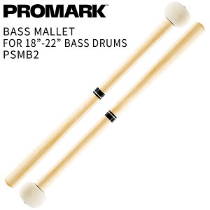 PROMARK �o�X�h�����}���b�g Performer Series PSMB2 For 18-22 bass drums�y�v���}�[�NMarching Bass Mallet �p�[�J�b�V���� �Ŋy�� �o�`�z�y5��0�̂����̓G���g���[���Ń|�C���g4�{�z��