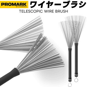 PROMARK ���C���[�u���V Telescopic Wire Jazz TB3 �y 1�y�A2�{ �z�y �v���}�[�N �X�l�A �W���Y�h���� �h�����X�e�B�b�N �z�y5��0�̂����̓G���g���[���Ń|�C���g4�{�z��