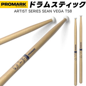 PROMARK �e�i�[�h�����X�e�B�b�N �q�b�R���[ �i�C�����`�b�v Sean Vega Signature TS8 �y 1�y�A2�{ �z�y �v���}�[�N �h�����X�e�B�b�N �}�[�`���O�X�e�B�b�N �p�[�J�b�V���� �h���}�[ �V���[�����F�K 