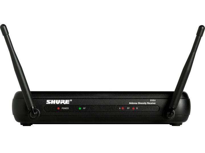 楽天市場】SHURE シュア SVX14/CVL ワイヤレスピンマイクセット【SVX4 