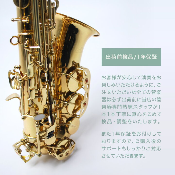 楽天市場】【 ♪動画有り 】アルトサックス 初心者 セット Soleil SAL 