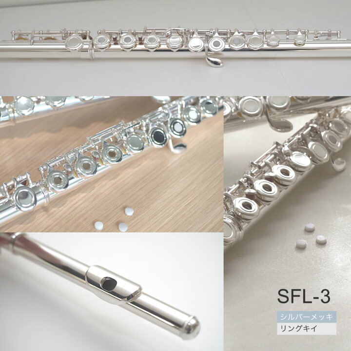 楽天市場】フルート 初心者 セット Soleil SFL 【 ソレイユ SFL-1 SFL 