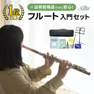 フルート 初心者 セット Soleil SFL 【 ソレイユ SFL-1 SFL-2 SFL-3 入門セット 管楽器 吹奏楽 ブラスバ…