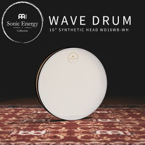 MEINL Sonic Energy �E�F�[�u�h���� �V���Z�e�B�b�N�w�b�h 16 WD16WB-WH �y �}�C�l�� �\�j�b�N�G�i�W�[ �t���[���h���� �E�F�C�u�h���� WAVE DRUM ���K �q�[�����O �ґz �`���N�� �T�E���h�o�X �h�����T