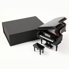 ミニチュア楽器 グランドピアノ 全長約18cm 黒 SUNRISE SOUND HOUSE ※ディスプレイ商品のため音は鳴りません 【 模型 フィギュア 人形 ジオラマ ドールハウス用 楽器 】【5と0のつく日は当店ポイント5倍！】
