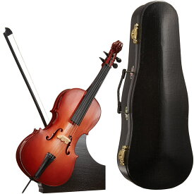 ミニチュア楽器 チェロ 全長約23cm SUNRISE SOUND HOUSE ※ディスプレイ商品のため音は鳴りません 【 模型 フィギュア 人形 ジオラマ ドールハウス用 楽器 】【5と0のつく日は当店ポイント5倍！】