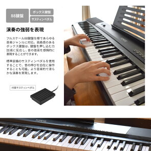 電子ピアノTORTE88鍵盤トルテTDP-88