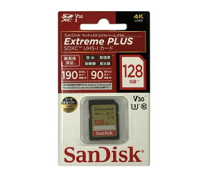 �T���f�B�X�N �G�N�X�g���[�� �v���X SDXC UHS-I�J�[�h 128GB(SDSDXWA-128G-JNJIP)