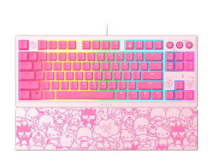Razer CU[ Ornata V3 Tenkeyless Hello Kitty and Friends Edition SnǂNbÑJEuXCb`ڃeL[X^LL[{[h RGB n[LeB XgXg pz Ii