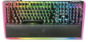 Razer���C�U�[BlackWidowV4ProJPYellowSwitch�R�}���h�_�C����&�ǉ��̃}�N���L�[�⃉�C�e�B���O�ȂǗl�X�ȃJ�X�^�}�C�Y�ŃQ�[��������X�̍�Ƃ܂ł��Ȃ���Q�[�~���O�L�[�{�[�h RZ03-04683100-R3J1