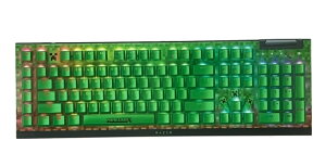 Razer BlackWidow V4 X Minecraft Edition Green Switch �p��z�� �Ύ� �L�� �t���T�C�Y ���f�B�A�L�[ / ���[���[���}�N���L�[���� ���J�j�J�� �Q�[�~���O�L�[�{�[�h RZ03-04704100-R3M1 ���[�U�[