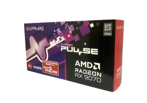 SAPPHIRE PULSE Radeon RX 9070 GAMING 16GB �O���t�B�b�N�X�{�[�h 11349-03-20G VD8988