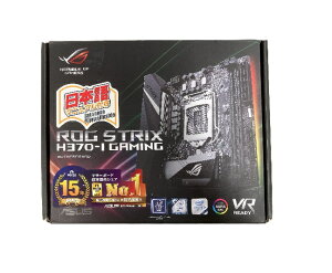 ASUSTek Intel H370 ���� �}�U�[�{�[�h LGA1151�Ή� ROG STRIX H370-I GAMING �yMiniITX�z