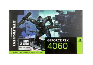 ���l�u�� NVIDIA GeForce RTX4060 ���� �O���t�B�b�N�{�[�h GDDR6 8GB ���ڃ��f�� �y�������K�i�z GG-RTX4060-E8GB/SF