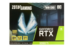 ZOTAC GAMING GeForce RTX 3060 Ti Twin Edge OC LHR �O���t�B�b�N�X�{�[�h ZT-A30610H-10MLHR VD7776