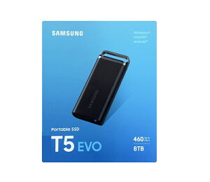 Samsung T5 EVO 8TB �O�t��SSD USB 3.2 Gen 1 MU-PH8T0S-IT/EC