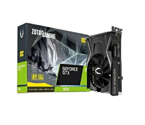 ZOTAC GAMING GeForce GTX 1650 OC �O���t�B�b�N�X�{�[�h VD6937 ZTGTX1650-4GBOC