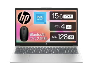HP �m�[�g�p�\�R�� HP 15-fd0036TU �C���e�� �v���Z�b�T�[N100 4GB������ 128GB SSD Bluetooth �}�E�X���� �w��F�� ���^ �E�H�[���S�[���h