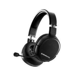 SteelSeries ���^ ���C�����X �Q�[�~���O�w�b�h�Z�b�g Arctis 1 Wireless ���X���X ��x�� PC PS4 Switch Android �Ή�