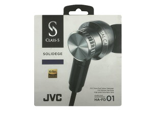 JVC�P���E�b�h JVC HA-FD01 �J�i���^�C���z�� CLASS-S SOLIDEGE ���𑜃T�E���h/���P�[�u��/�t���X�e�����X�{�f�B/J�}�E���g�m�Y���`�F���W�V�X�e���̗p �V���o�[
