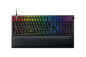 Razer �Q�[�~���O�L�[�{�[�h Huntsman V2 JP Linear Optical Switch ���{�� JP�z�� �I�v�e�B�J���X�C�b�` ���j�A�G�� �É� �_�u���V���b�g PBT �L�[�L���b�v ���X�g���X�g Chroma RGB RZ03-03930800-R3J1