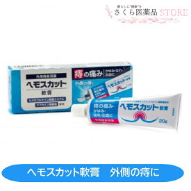 ヘモスカット 軟膏 20g 外側の痔 痔の痛み かゆみ【指定第2類医薬品】 雪の元本店