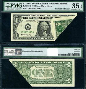 FR. 1928 C $1 2003 �A�M������ �G���[����܂�� PMG Choice VF35 EPQ
