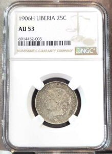 1906�N ���x���A ��� 25�Z���g ���j������������ NGC AU 53 �� ���s������