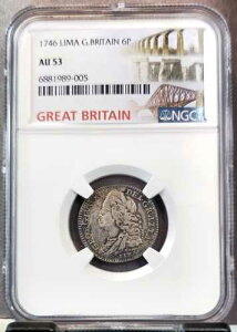 1746�N �C�M���X ��� 6�y���X �W���[�W2�� NGC AU 53 �� ���O���[�h