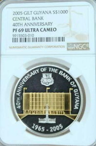 2005�N �K�C�A�i ��� 1000�h�� ������s�n���L�O NGC PF 69 �E���g���J���I �g�b�v