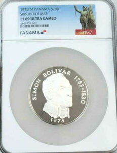 1975�N �p�i�}��� 20�o���{�A �V�����E�{���o�� NGC PF 69 �E���g���J���I ���A �g�b�v�|�b�v