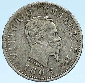 1863�N BN �C�^���A ���B�b�g�[���I�E�G�}�k�G�[��2�� ��� 50�`�F���e�V�~ �C�^���A�d�� i107490
