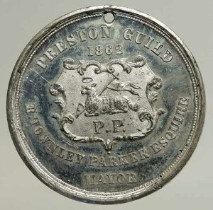 1862�N �C�M���X �����J�V���[�B �v���X�g���s���� ���B���e�[�W �A���e�B�[�N �Â����_�� i93717