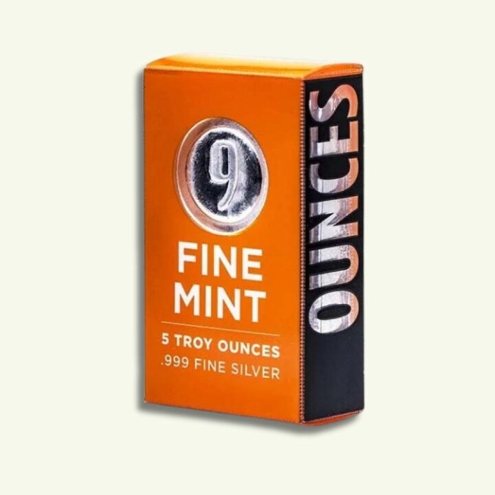 楽天市場】【国内在庫/保証書付】インゴット 銀 5オンス鋳造銀地金 - 9  