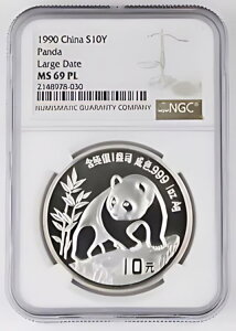  1990 1 IX 999 Vo[ p_ 10 RC NGC MS69 PL v[t CN [W fCg